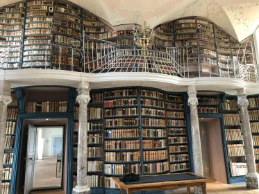 IMG_7520: Bibliothek Einsiedeln Kloster (Foto: Rainer Huber)